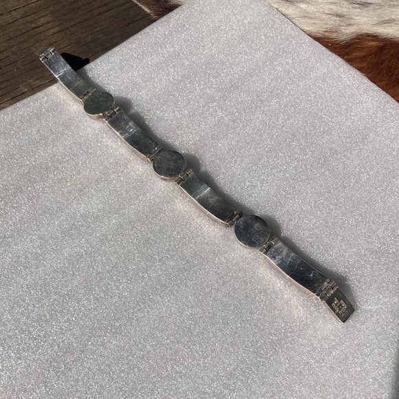 925 tiger eye 7” bracelet. - Picture 6 of 7